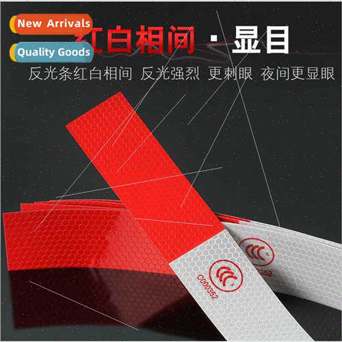 Truck annual inspection crystal color grid reflective strips