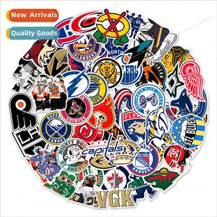 50 pcs of hockey graffi stickers motorcycle skateboarding ce