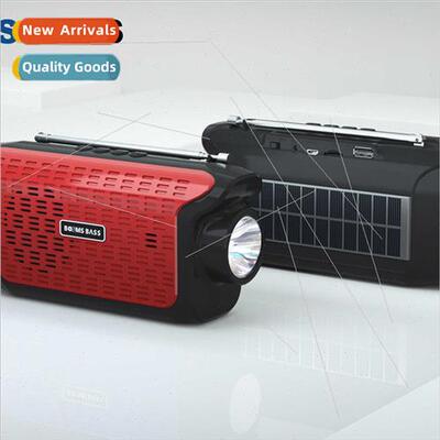 L-106 Bluetooth wireless solar speaker LED flashlight outdoo