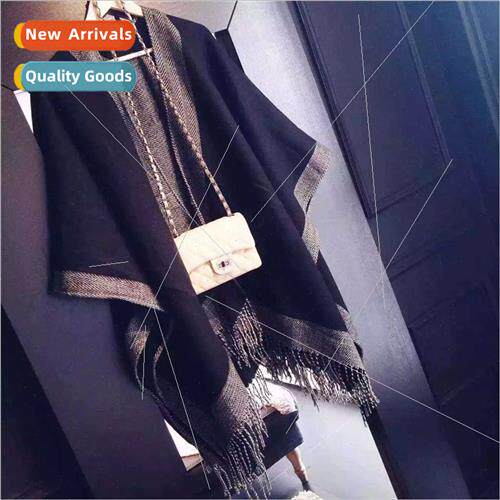 Autumn winter new Taobao fashion wild gray black double-side