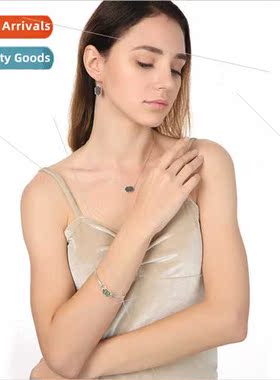 Europe diamond crystal cluster bracelet fashion multicolor l