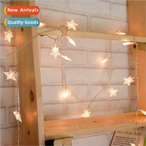 led star lights string background fabric ins tapestry lights