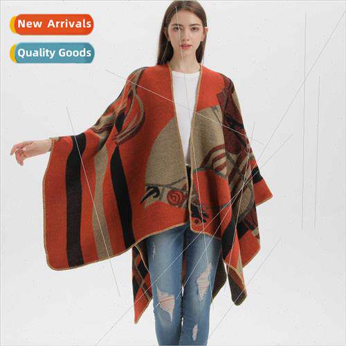 New Ms. shawl in Europe Uned States fashion brthickened faux