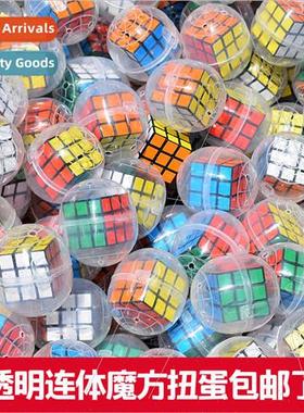 Transparent amese Rubik Cube Twister Ball Coin Catchers Toy