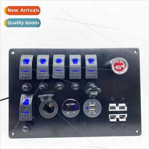 Car Modification Boat Swch Panel wh Fuse 3.1A Car Charger Ho