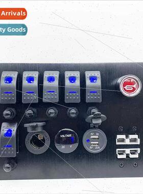Car Modification Boat Swch Panel wh Fuse 3.1A Car Charger Ho