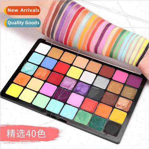 40 colors water-soluble body paint children face paint Hallo