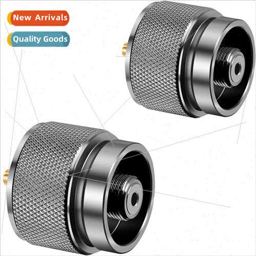 Outdoor picnic camping stove head long flat gas canister con