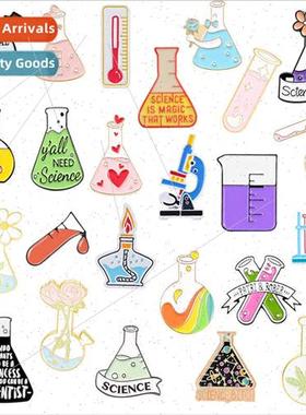 Creative Chemistry Supplies Chemistry Bottle Series Pin Set