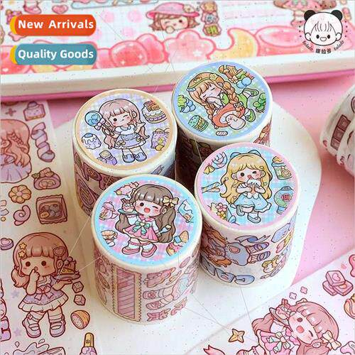 DuoDuo sauce new small food light handbook tape cute cartoon