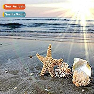 Cross Stch New DIY Seaside Seashell Full Stch mple Handmade