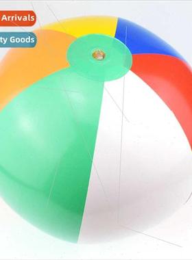Large diameter 25CM colorful PVC inflatable beach sixPCS bal