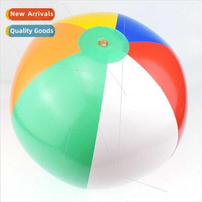 Large diameter 25CM colorful PVC inflatable beach sixPCS bal