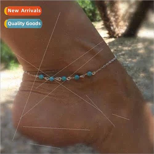 Europe Fashion Set Women Handmade Beaded Ankle Jewelry mple