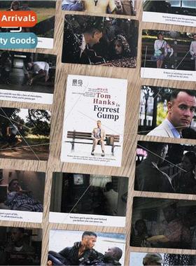 Forrest Gump boxed stickers ins aesthetic handbook DIY decor
