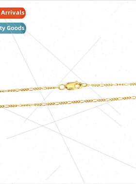 Fashion necklace female collarbone chain Korea nd 14K gold c