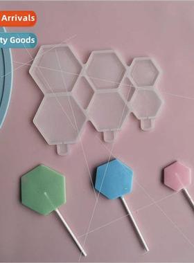 Drop Glue Lollipop Epoxy Mould DIY Chocolate Coral Cheese Lo