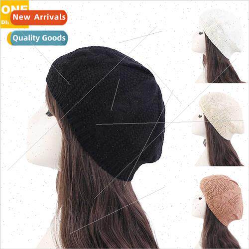 Autumn winter new twisted wool beret women fashion bud cap H