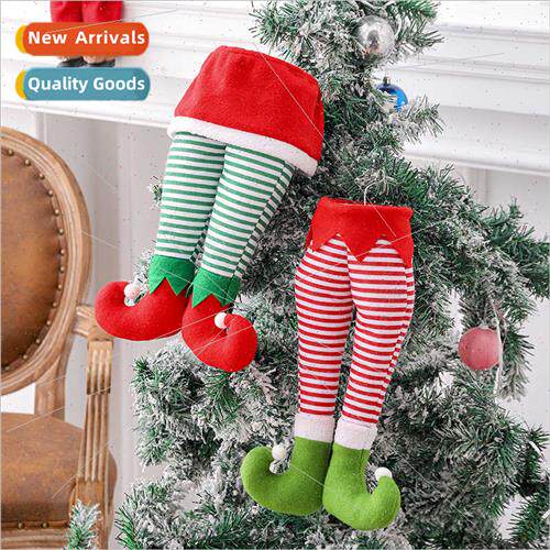 Christmas decorations cute elf legs Christmas e hanging deco