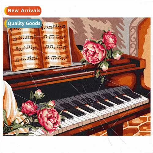 Diamond painting new handmade point diamond painting flowers