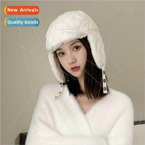 Cover ears cycling down cotton cap children winter motorcycl