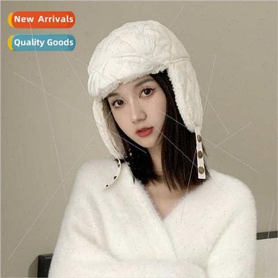 Cover ears cycling down cotton cap children winter motorcycl