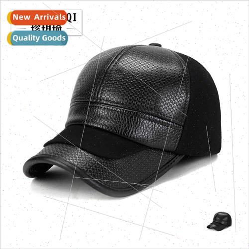 Winter new thickened warm tweed cotton cap men cycling ear p