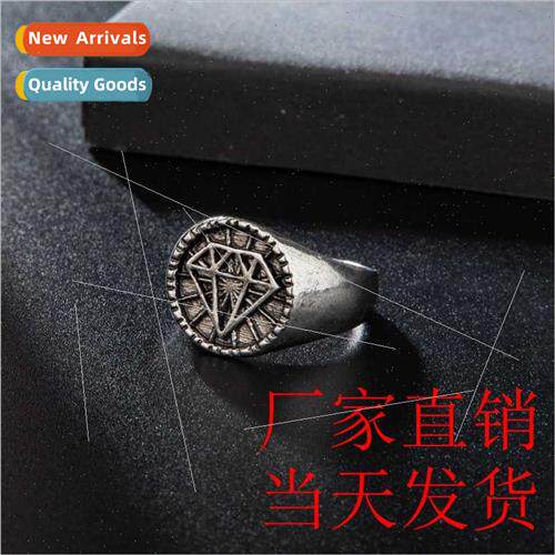 Europe Punk Vintage Diamond Ring