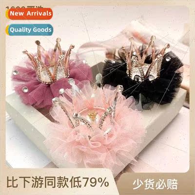 Korea cute princess hair clips flash rhinestone hair accesso