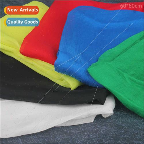 Soft Thin lk Scarf 60*60cm Large lk Scarf Magic Props Access