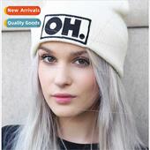 women cap letters set ski men embroidered head