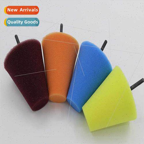 Car Wheel Tapered Sponge Balls Tire Wheel Polishing Sponge W