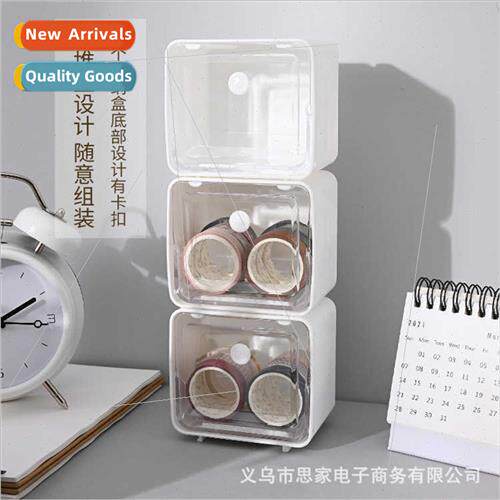 ins Japan unprinted mini stackable desktop organizer tape or