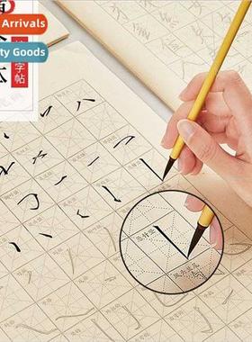 Thin Gold Beginner Copying Brush Calligraphy  Strokes Bianbi