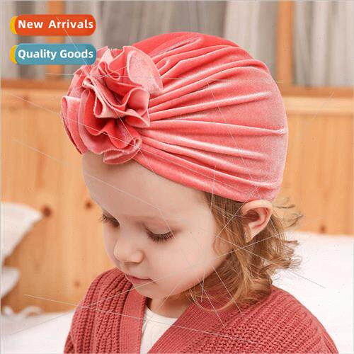 14 colors new children pullover hat baby autumn winter gold