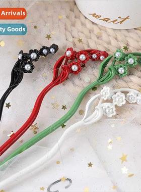 Hairpin hairpin coiled hair metal ancient Chinese dress pear