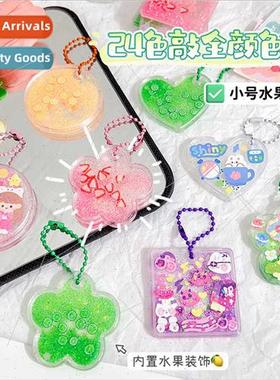 Shaped runny goo card bricks fru into oil runny goo card pla