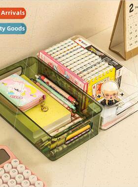 Desktop organizer plastic acrylic shelf cosmetic storage bas