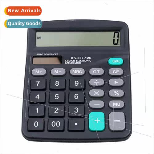Electronic Calculator Portable Office Commercial Tool Batter