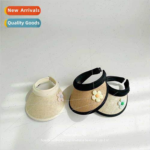 Summer children sun hat girls baby straw hat small fresh flo