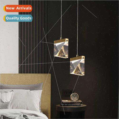 Scandinavian light luxury crystal chandelier modern simple h