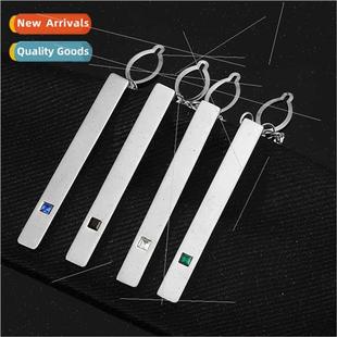 men business diamond metal accessories Tie tie clip