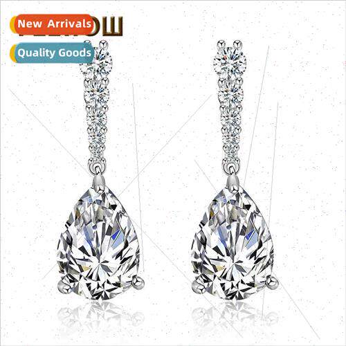 Fashion classic women Europe sparkling water drop AAA zircon