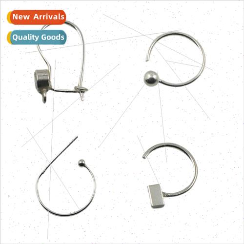 Europe diy jewelry personalized retro 925 silver earrings ea