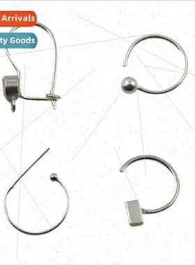 Europe diy jewelry personalized retro 925 silver earrings ea