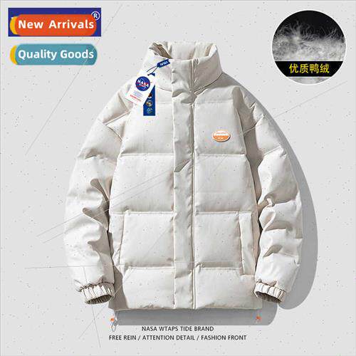 new winter collar down jacket men winter thickened warm new