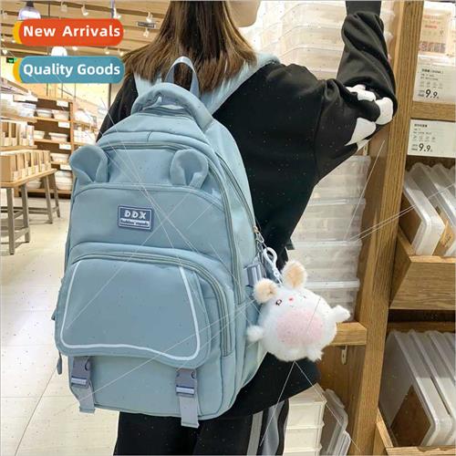 New schoolbag cute third to sixth grade students shoulder ba
