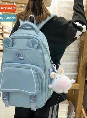 New schoolbag cute third to sixth grade students shoulder ba