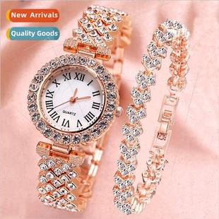 diamonds ladies Fashion women pattern watch watches Roman