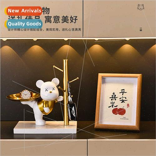 Violent bear key organizer desktop ornament high-grade entra